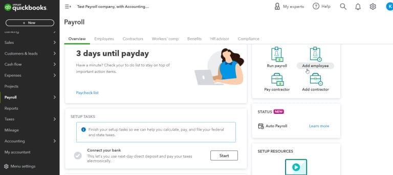 best payroll software - intuit